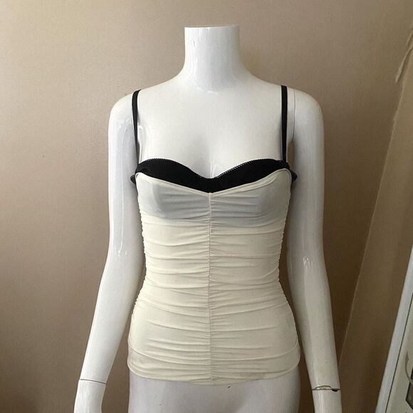 Miaou Renzo Bustier Peek A Boo Bra Dolce Corset Tank Top Revolve NWT Sz XS - Picture 11 of 13